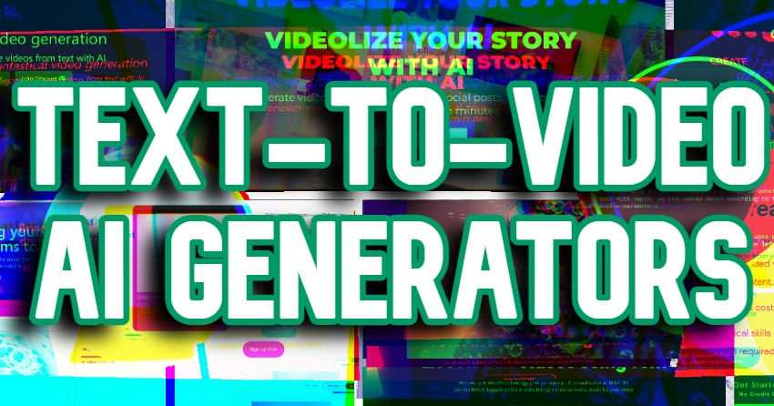 10 Best text-to-vide AI generators of 2023