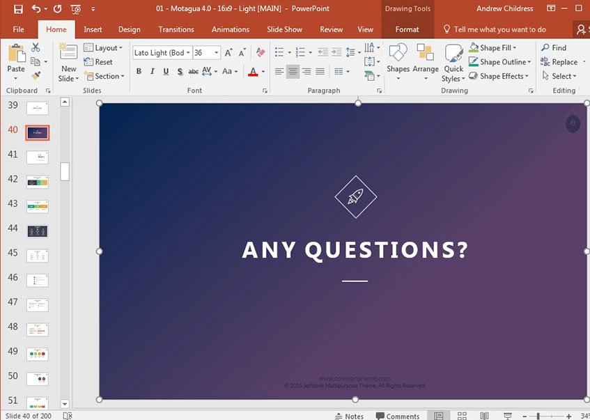 boring closing slide