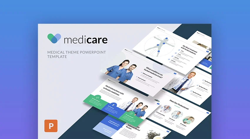 MediCare - Medical Powerpoint Template
