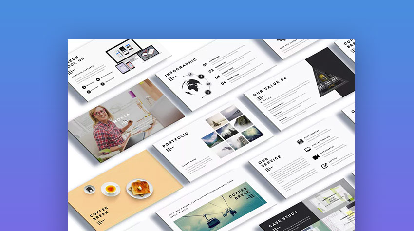 Moksa - Creative Agency Powerpoint Presentation
