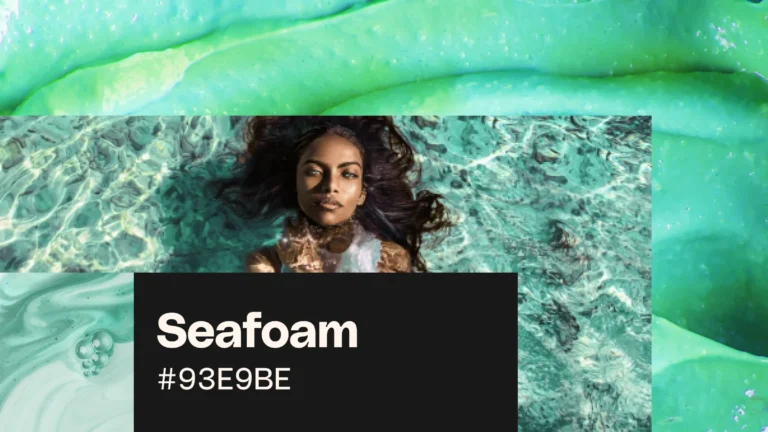 Seafoam green: Color codes, color palettes, and uses