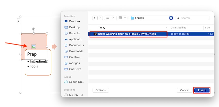 add images