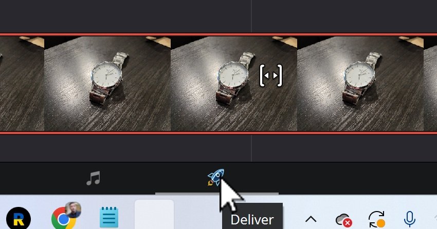 Click on Deliver
