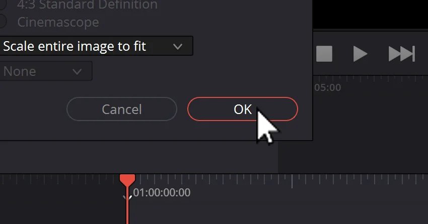 Click OK