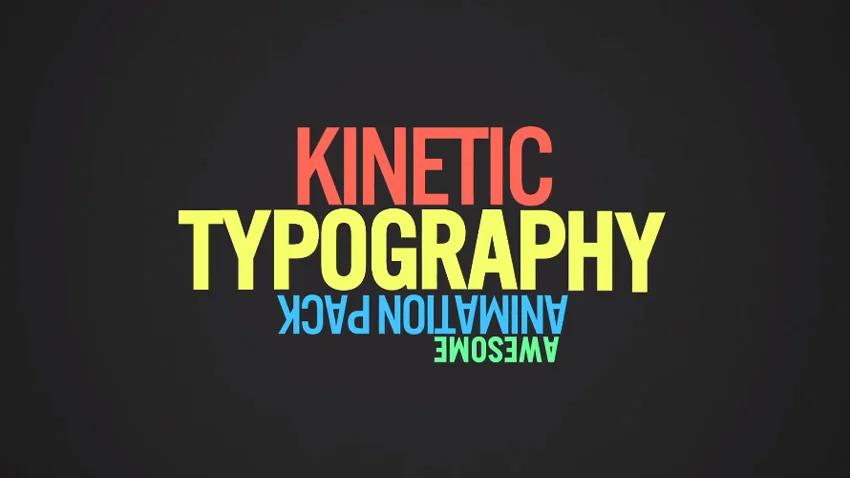 Kinetic Typography V2 | Premiere Pro from Envato Elements