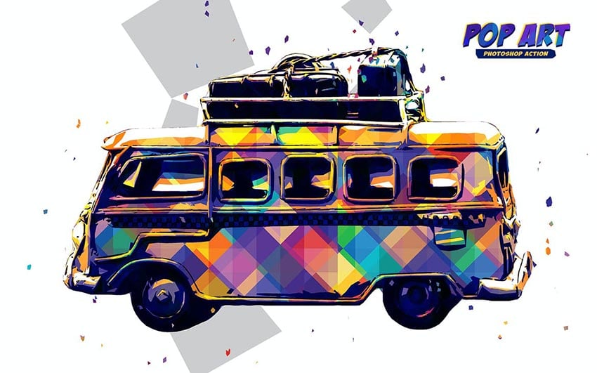 Pop Art Photoshop Action, Actions and Presets Including: pop & watercolor - Envato Elements(opens in a new tab)