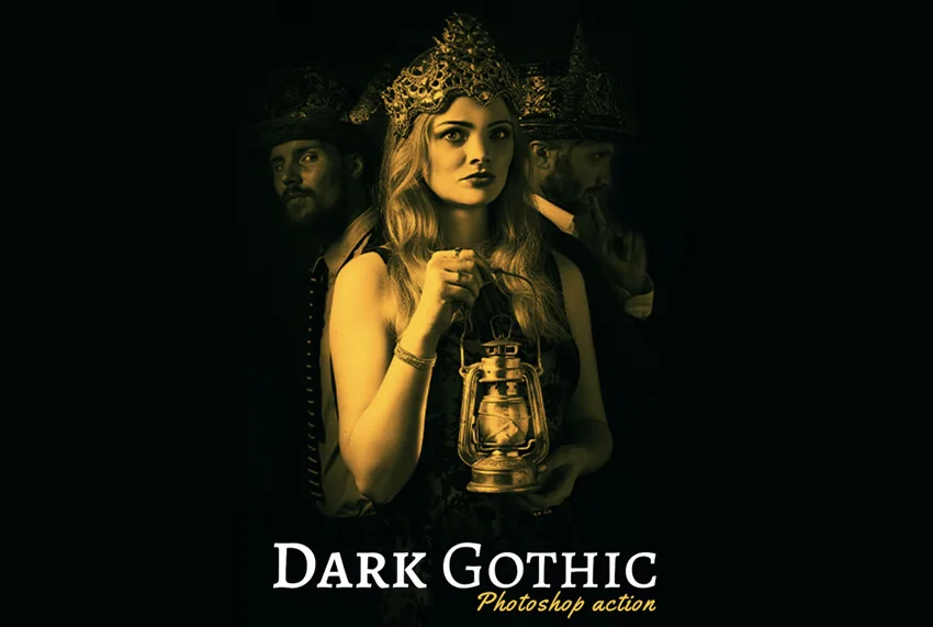 Dark Gothic - Photoshop Action, Actions and Presets Including: dark & horror - Envato Elements(opens in a new tab)