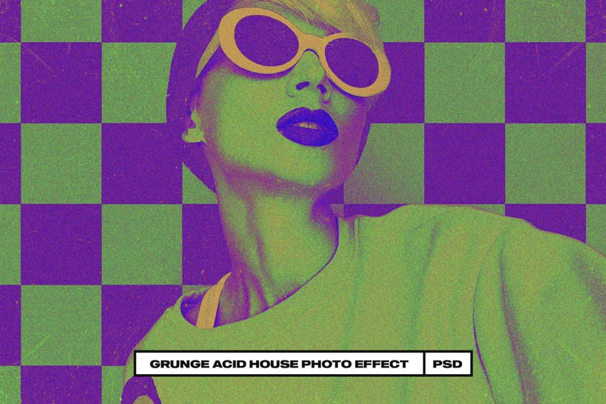 Grunge Acid House Photo Effect, Layer Styles Including: gradient & hdr - Envato Elements(opens in a new tab)