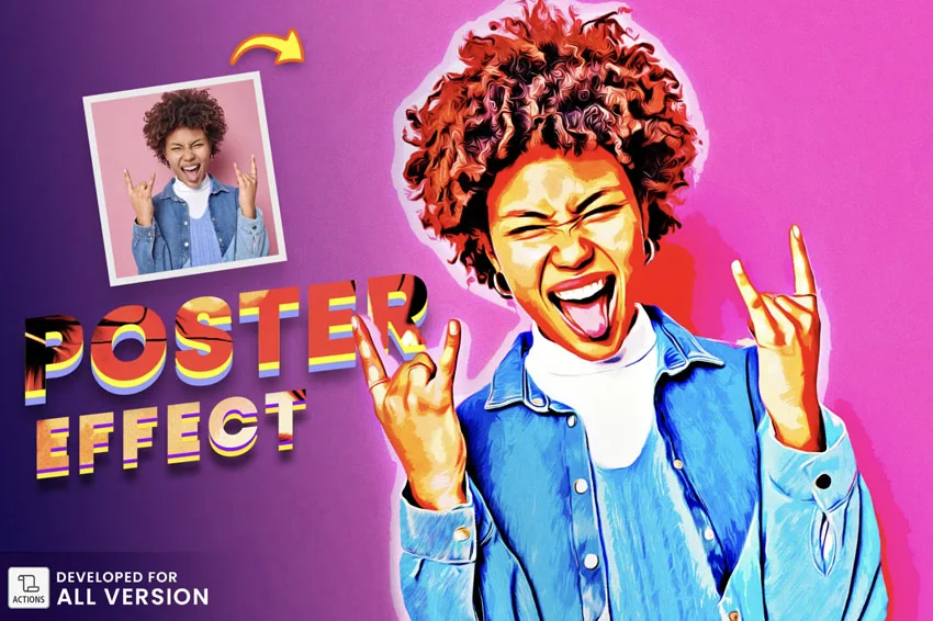 Poster Cartoon Effect, Actions and Presets Including: poster & cartoon - Envato Elements(opens in a new tab)