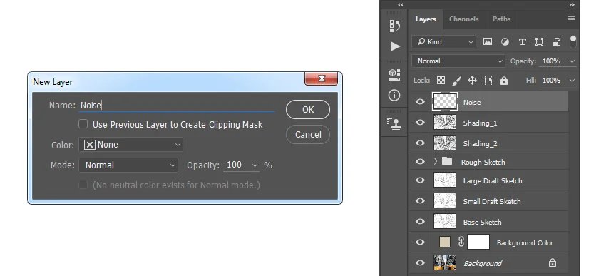 add noise