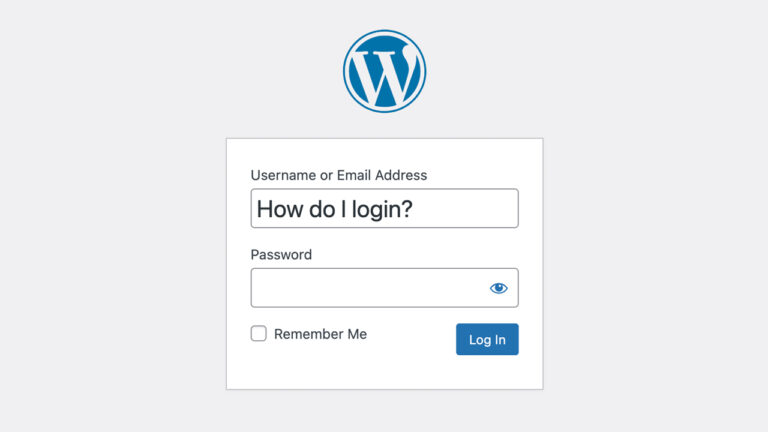 How to Log Into Your WordPress Site Admin Dashboard