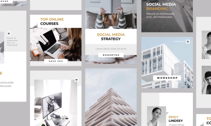 Vertical TikTok Motion Graphics Templates