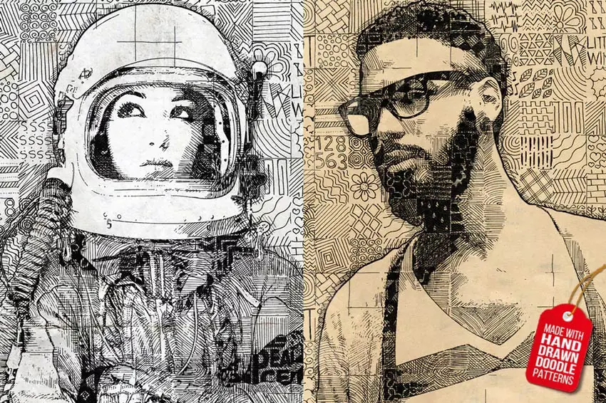 Doodle Mosaic Art Photoshop Action, Actions and Presets Including: art & artistic - Envato Elements(opens in a new tab)
