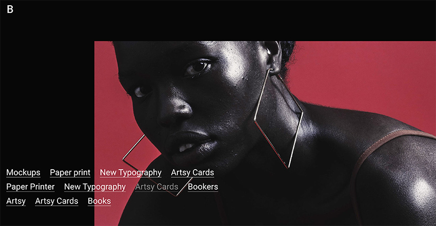 WP portfolio example