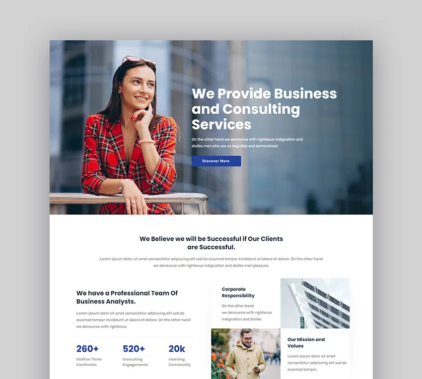 Consultix Business Consulting WordPress Theme