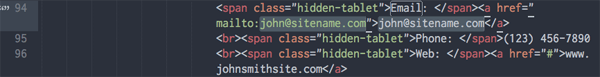 email code