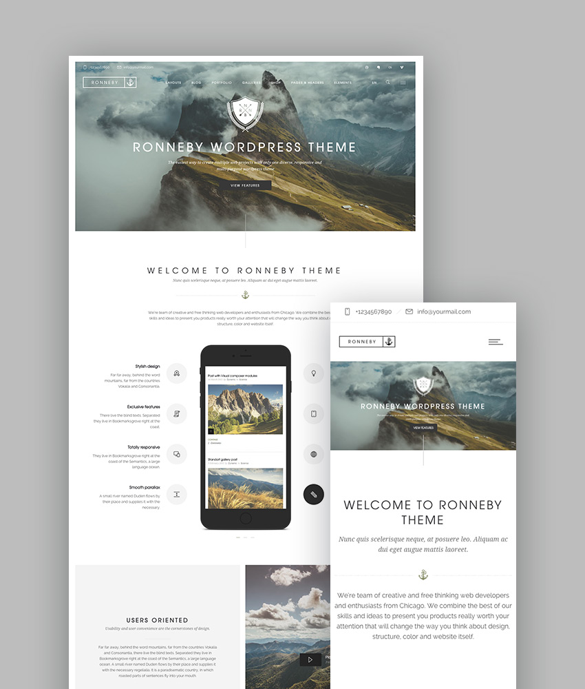 Ronneby WP Creative Folio Theme