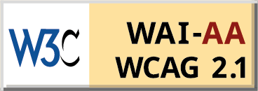 Conformance logo for WCAG 2.1 AA.