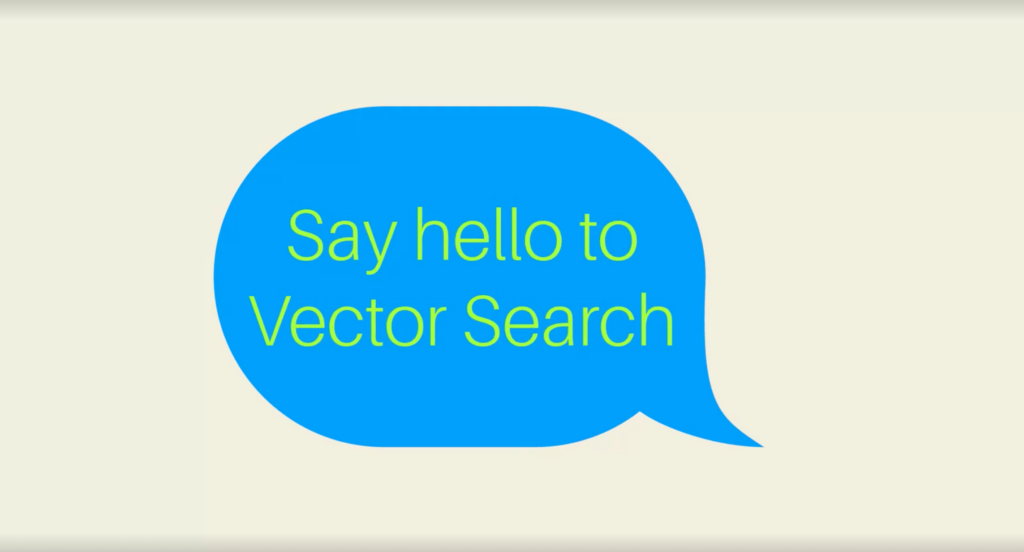 Vector search