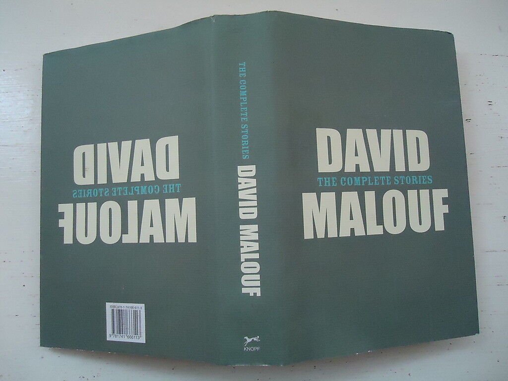 "The Complete Stories” by David Malouf. Book cover design by Christa Moffitt