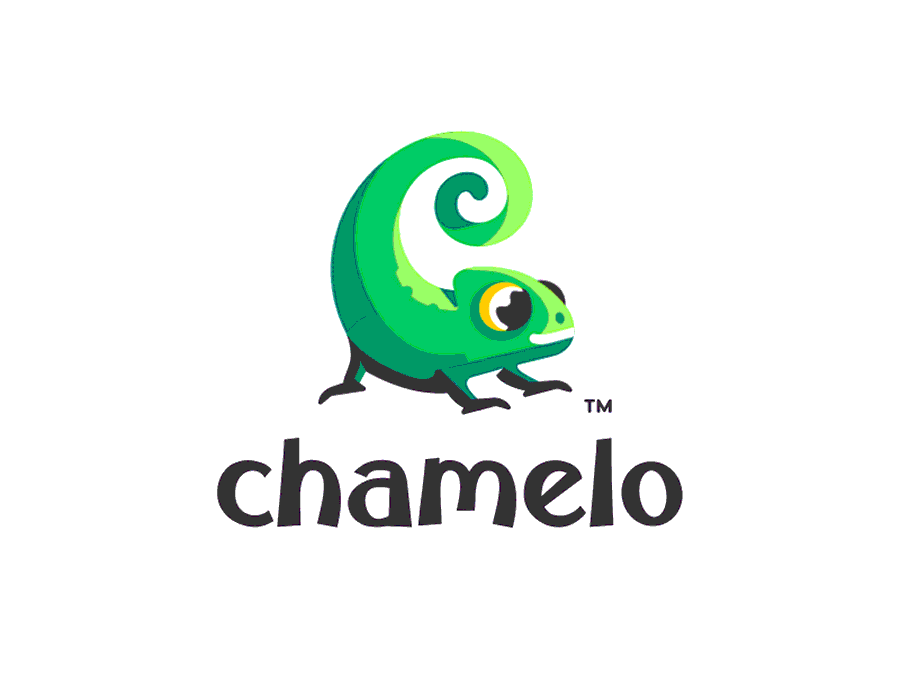 Chamelo animated logo