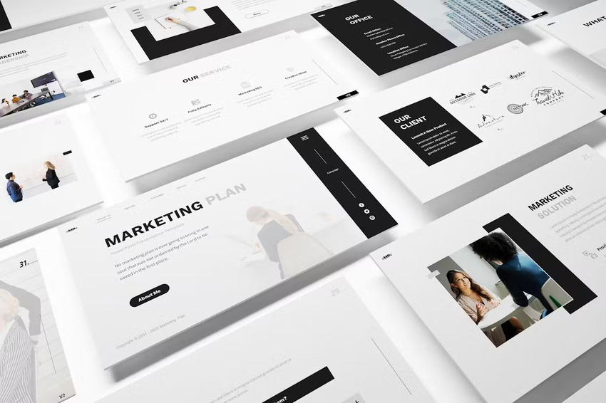 Marketing Plan Powerpoint Template