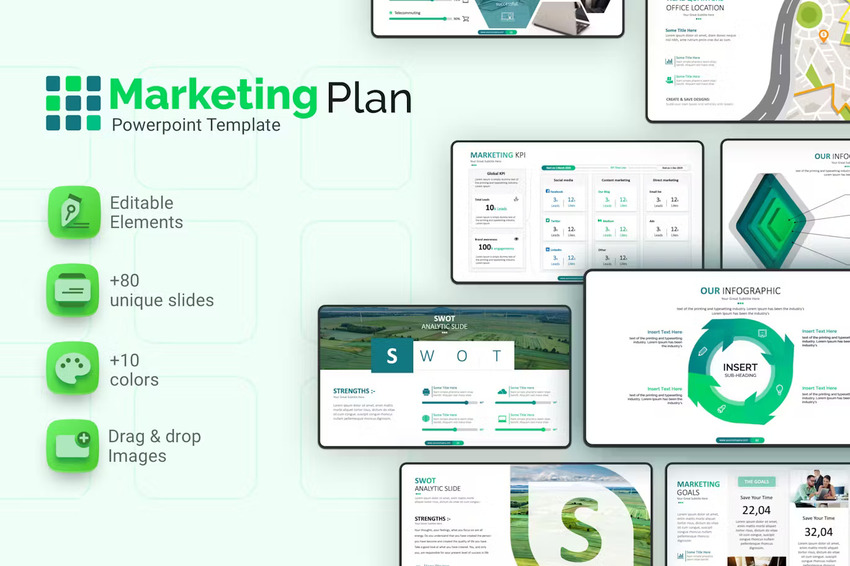 Marketing Plan PowerPoint Template