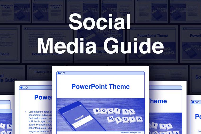 Social media PowerPoint presentation download