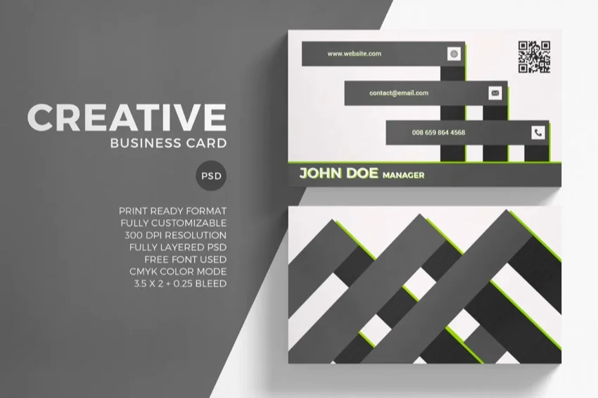 Creative business card backside ideas