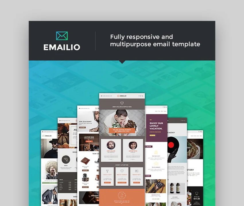 Emailio email newsletter template