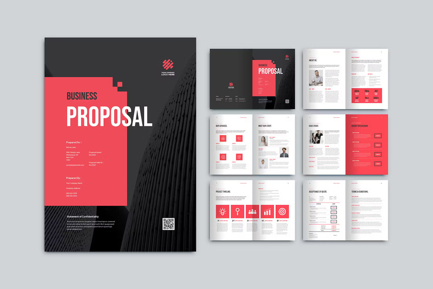 Edgy Branding Proposal Template