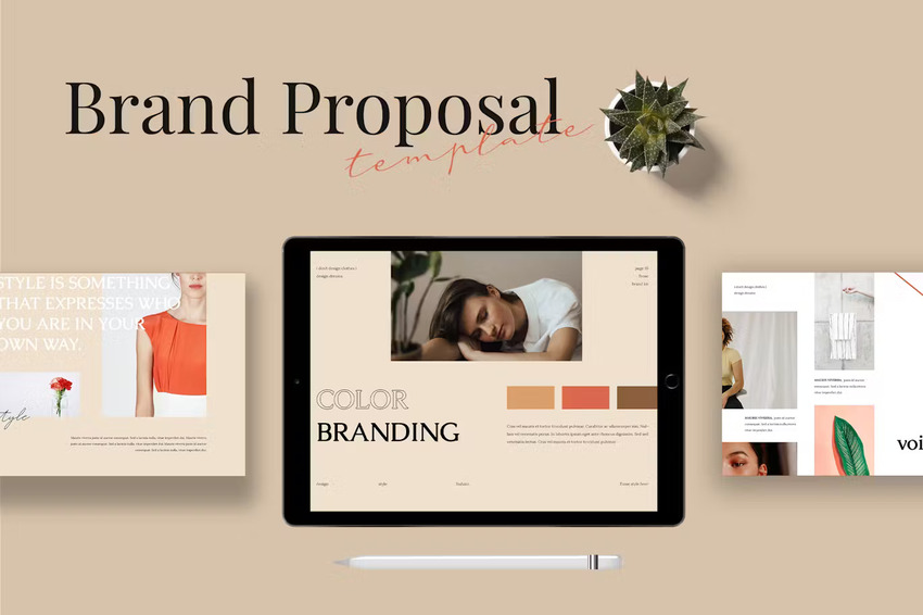 LRose Brand Proposal Template