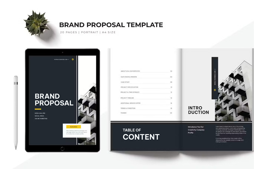 Creative Branding Proposal Template