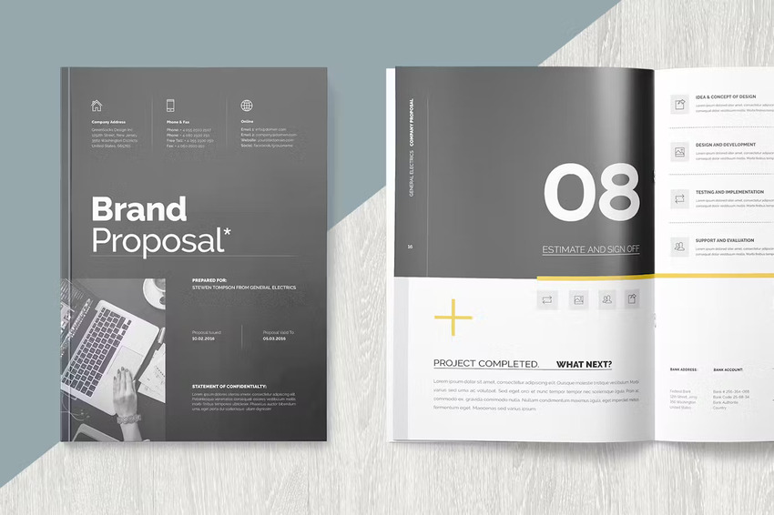 Impeccable Brand Proposal Template