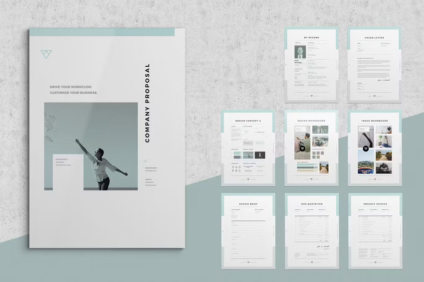 Comprehensive Graphic Design Proposal Template