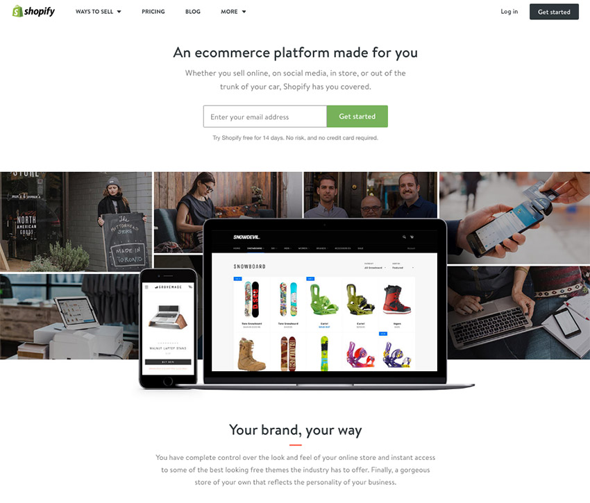 Shopify Ecommerce Platform