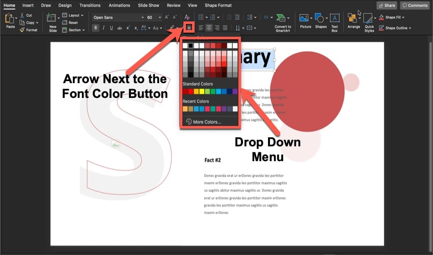 Slide 26 with a new title color.