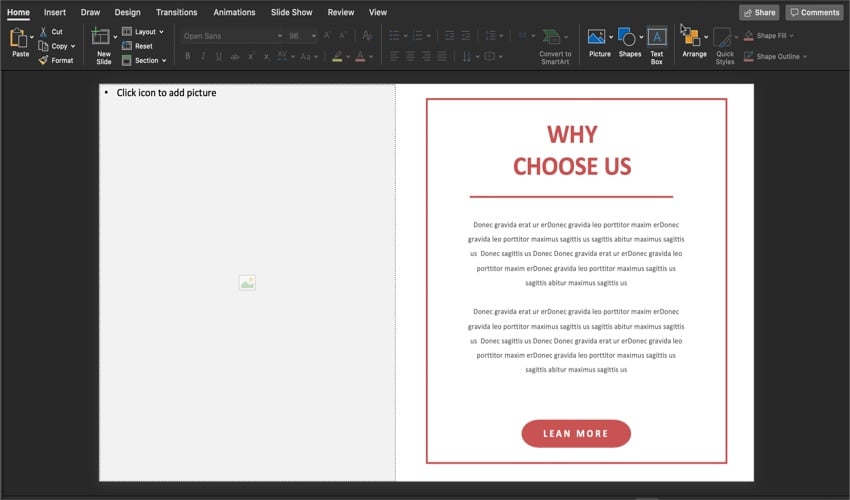 Slide 4 with no edits