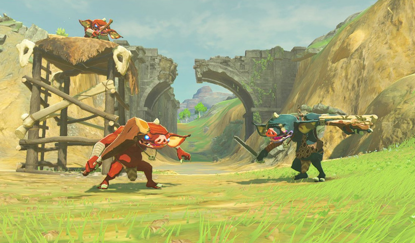 The Legend of Zelda: Breath of the Wild by Nintendo.