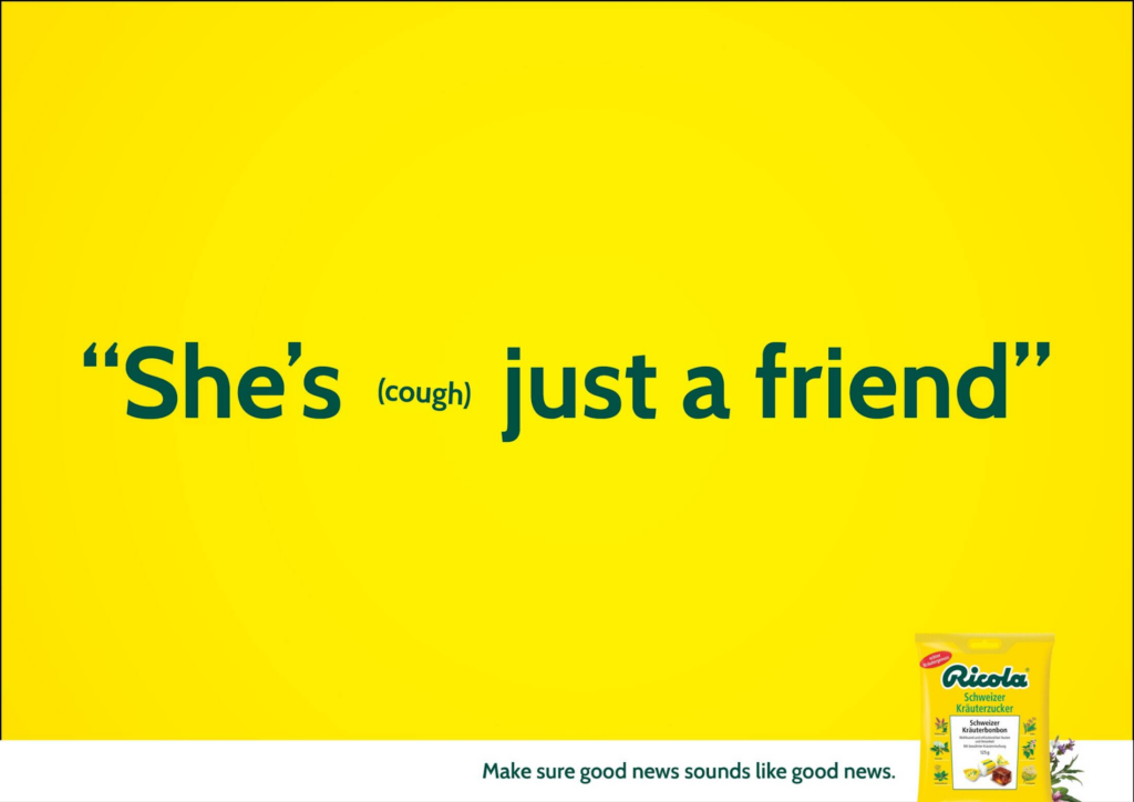 Rom-com inspired ad campaign