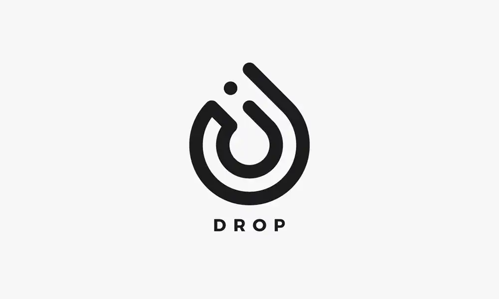 Drop - logo colours combination