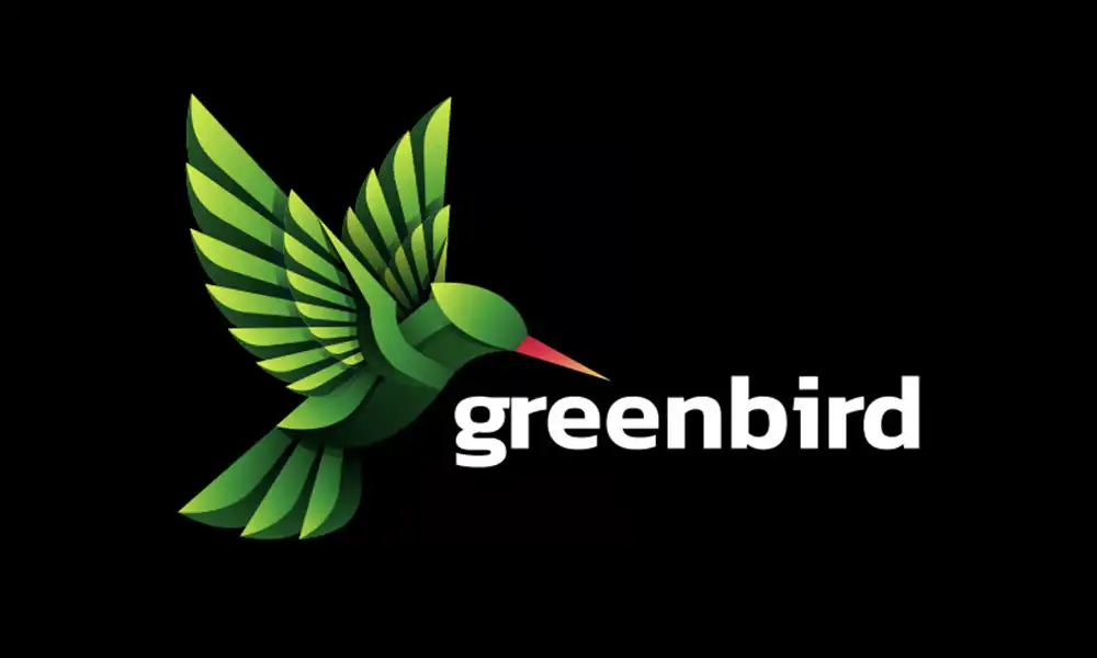 Greenbird - top logo colors