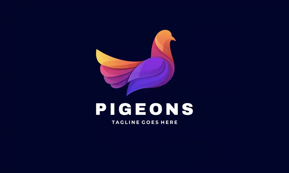 Pigeon - great logo colors