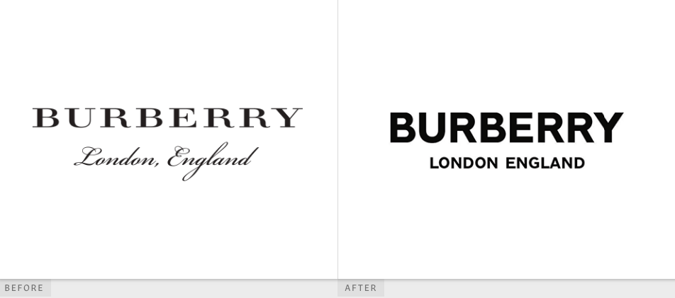 burberry redesign