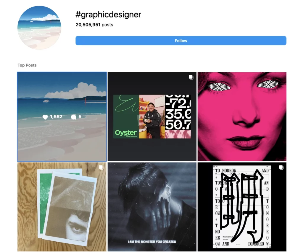 graphic designers on instagram