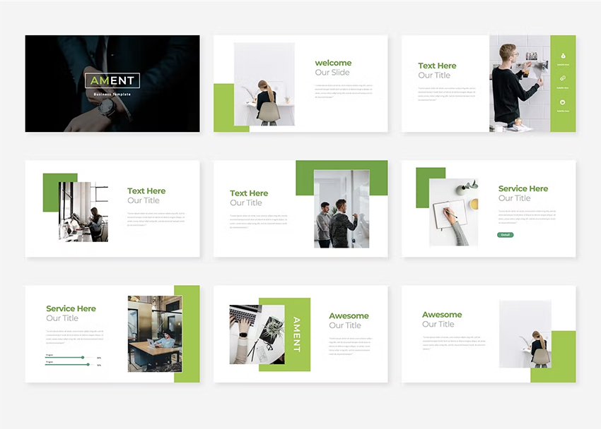 Ament Business PowerPoint