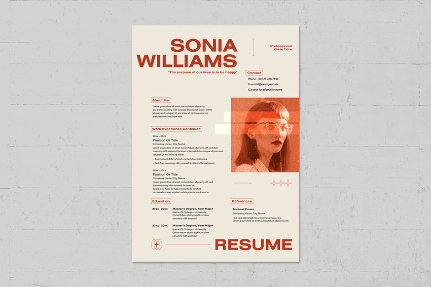 Resume template