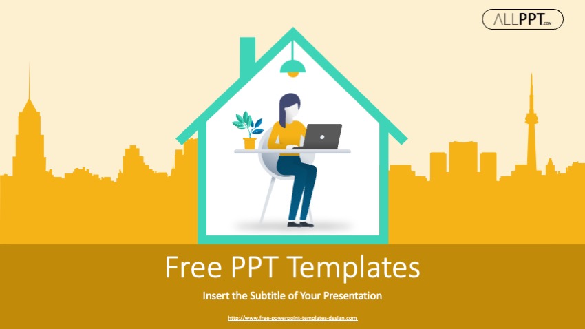 Working from Home PowerPoint templates
