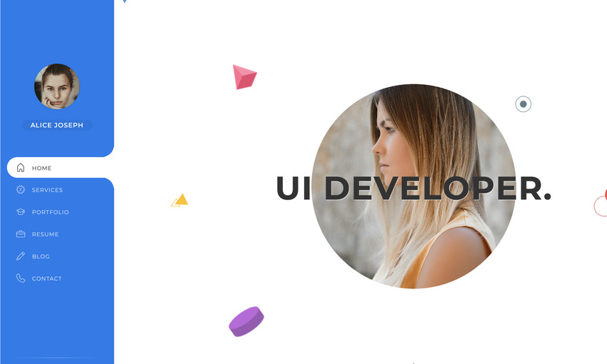Tiffany - Modern Portfolio Template