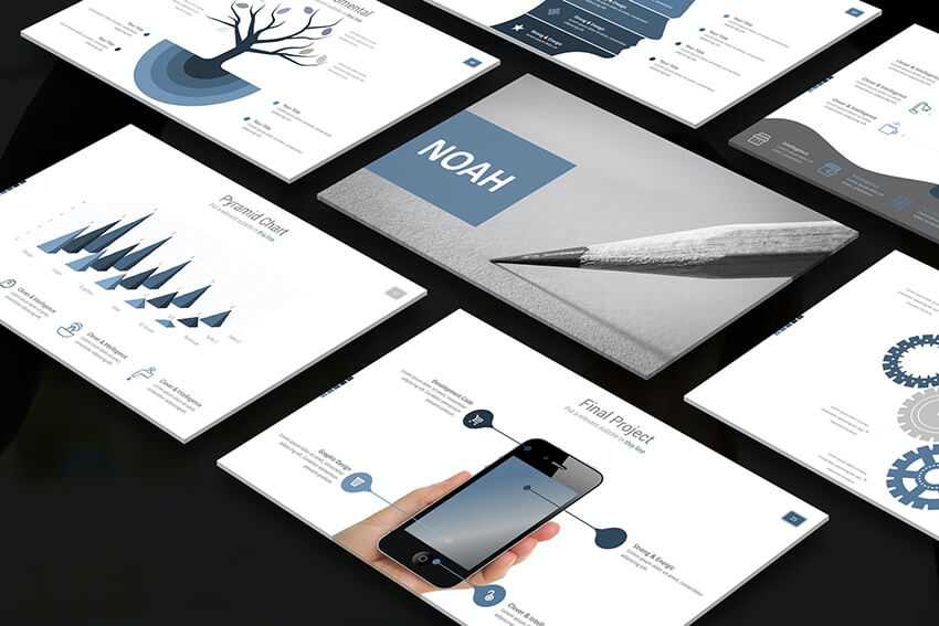 Noah Business PowerPoint template